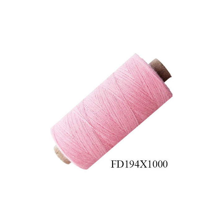 Destockage Bobine 500 m fil Polyester n° 120 couleur vert bouteille 500 mètres bobiné en  France