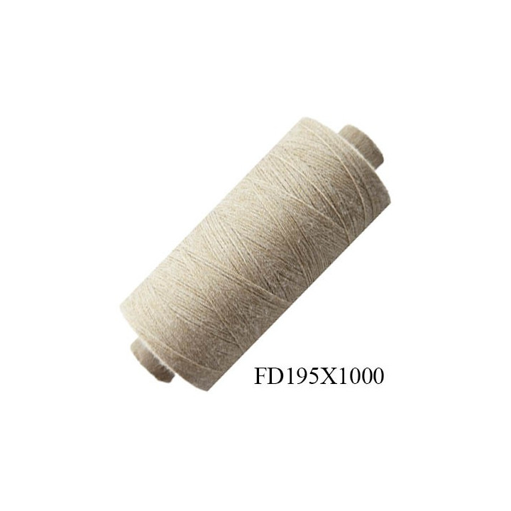 Destockage Bobine 500 m fil Polyester n° 120 couleur vert bouteille 500 mètres bobiné en  France