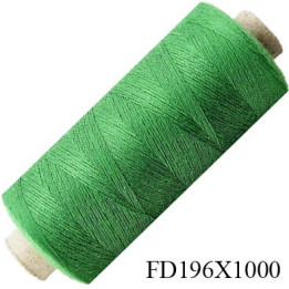 Destockage Bobine 500 m fil Polyester n° 120 couleur vert bouteille 500 mètres bobiné en  France