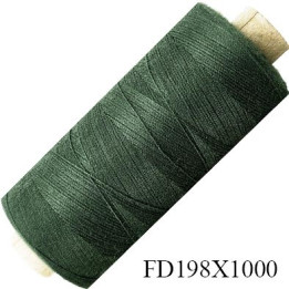 Destockage Bobine 500 m fil Polyester n° 120 couleur vert bouteille 500 mètres bobiné en  France