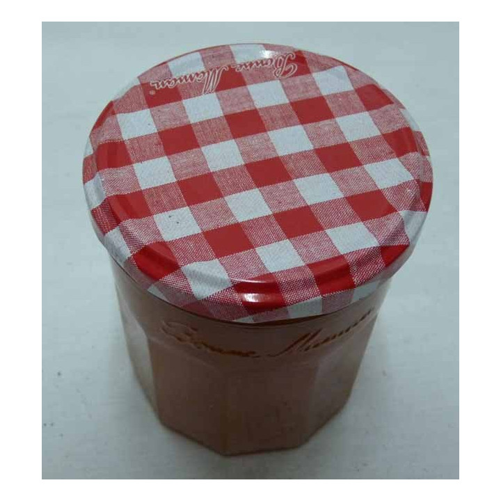 charlotte couvre pot à confiture à broder biais vichy