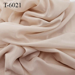 Powernet spécial lingerie extensible en largeur gris satiné haut de gamme poids 755 grs au m2 largeur 168 cm
