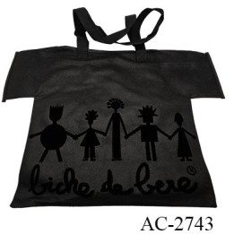 Sac cabas BICHE DE BERE  hauteur 32 centimètres  largeur du haut 37 cm largeur du bas 33 centimètres hauteur des anses 22 cm
