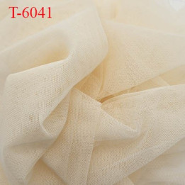 Marquisette tulle spécial lingerie haut de gamme couleur lilas clair largeur 140 cm prix pour 10 cm