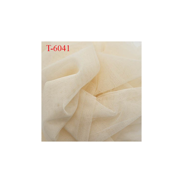Marquisette tulle spécial lingerie haut de gamme couleur lilas clair largeur 140 cm prix pour 10 cm