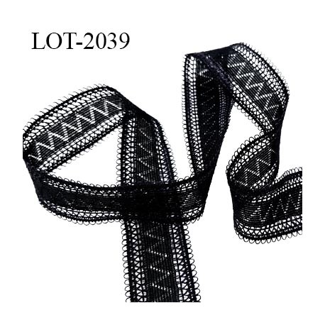 Elastique 20mm +5 mm de dentelle bretelle et lingerie haut gamme couleur naturel forte élasticité allongement 140% prix au m