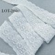 Elastique 20mm +5 mm de dentelle bretelle et lingerie haut gamme couleur naturel forte élasticité allongement 140% prix au m
