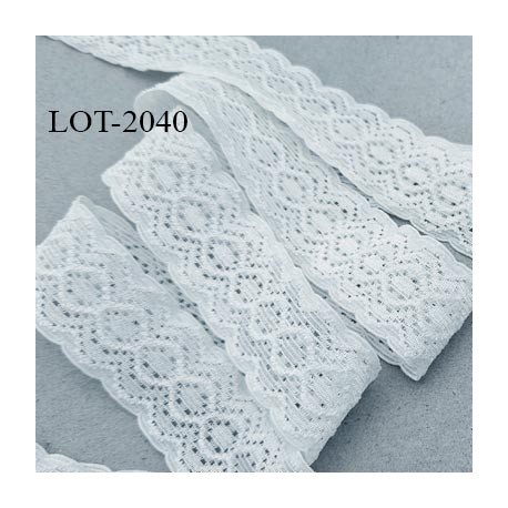 Elastique 20mm +5 mm de dentelle bretelle et lingerie haut gamme couleur naturel forte élasticité allongement 140% prix au m