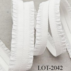 élastique 15 mm + picot lingerie et autre très haut de gamme couleur écru fabriqué en France