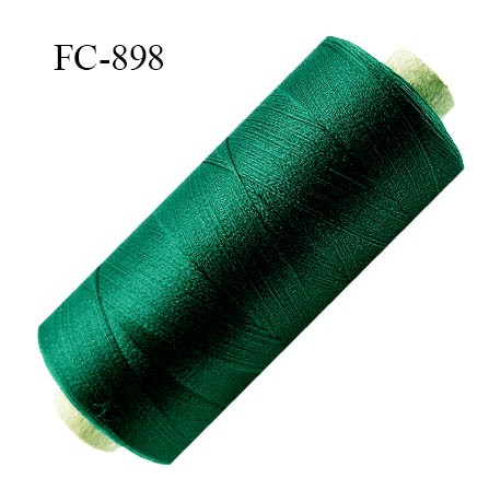 Bobine de 500 m fil mousse polyamide n° 120 couleur fushia longueur de 500 mètres bobiné en France