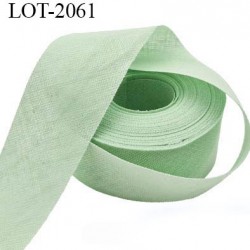 Le lot de 10 mètres de biais à plier largeur 30 mm galon synthétique couleur rose largeur 30 mm