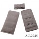 Agrafe 30 mm attache SG haut de gamme couleur rose pâle 3 rangées 2 crochets prix au mètre