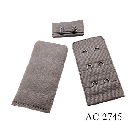 Agrafe 30 mm attache SG haut de gamme couleur rose pâle 3 rangées 2 crochets prix au mètre