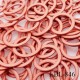Boucle de réglage 12 mm réglette métal laqué blanc brillant pour soutien gorge largeur intérieur 12 mm haut de gamme
