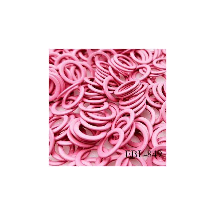 Anneau de réglage 9 mm métal rose pour soutien gorge largeur intérieur 9 mm  haut de gamme