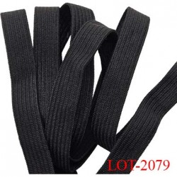 Le lot de 10 Mètres Elastique couture noir largeur 10 mm allongement + 100% bonne élasticité
