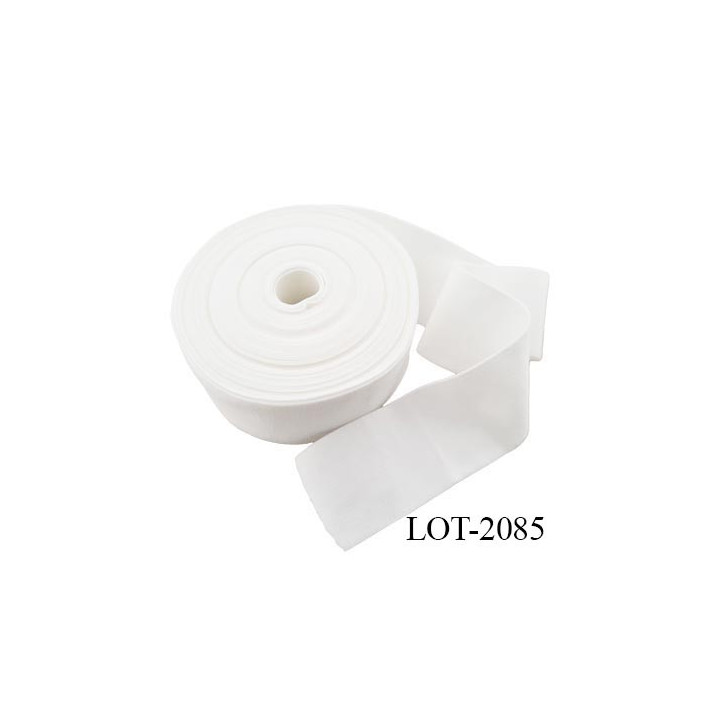 Les 10 mètres Elastique 50 mm lingerie sport très doux belle élasticité couleur naturel largeur 50 mm fabriqué en France