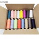Lot de 32 bobines longueur 500 m fil couture machine à coudre et main fil polyester 120 bobiné en France