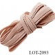 Le lot de 10 m d'élastique picot 10 mm lingerie haut gamme couleur chair rosé