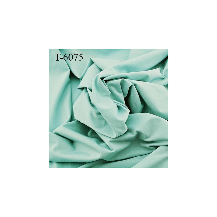 Tissu maillot de bain  couleur lagon lycra élasthanne largeur 148 cm 150 grs au m2