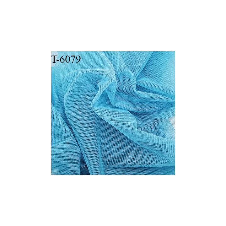 Marquisette tulle spécial lingerie haut de gamme couleur turquoise tulle non extensible poids au m 2 45 grs largeur 150 cm