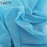 Marquisette tulle spécial lingerie haut de gamme couleur turquoise tulle non extensible poids au m 2 45 grs largeur 150 cm
