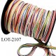 La bobine de 4 x 9 couleurs soit 36 Echevettes de 10 mètres chaque coton retors art 89 mat pour canevas et bracelet brésilien