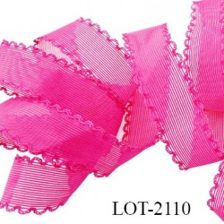 élastique 25 mm + picot lingerie et autre très haut de gamme couleur lie de vin