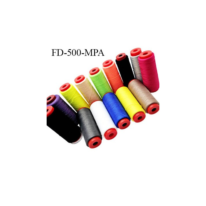 Déstockage 500 Grammes de cônes de fil mousse polyester couleurs et longueur aléatoires photo non contractuelle