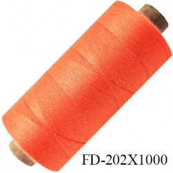 Destockage Bobine 500 m fil Polyester n° 120 couleur vert bouteille 500 mètres bobiné en France