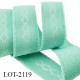 Elastique 20mm +5 mm de dentelle bretelle et lingerie haut gamme couleur naturel forte élasticité allongement 140% prix au m