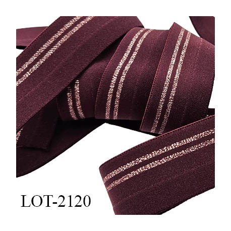 Elastique 20mm +5 mm de dentelle bretelle et lingerie haut gamme couleur naturel forte élasticité allongement 140% prix au m