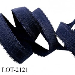 Elastique 20mm +5 mm de dentelle bretelle et lingerie haut gamme couleur naturel forte élasticité allongement 140% prix au m