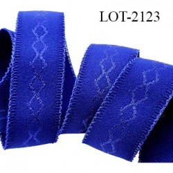 Elastique 20mm +5 mm de dentelle bretelle et lingerie haut gamme couleur naturel forte élasticité allongement 140% prix au m