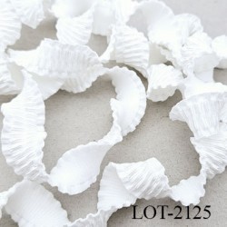Le lot DE 10 mètres à 100 m d'élastique 17 mm bretelle et lingerie un coté doux haut gamme couleur lagon allongement +40%
