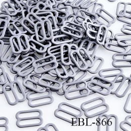Boucle de réglage 12 mm réglette métal laqué bleu marine pour soutien gorge largeur intérieur 12 mm  haut de gamme