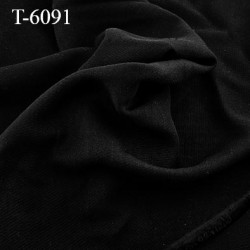 Tissu vêtement habillement noir haut de gamme largeur 155 cm poids m2 280 grs