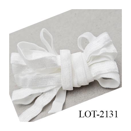 Le lot DE 10 mètres à 100 m d'élastique 17 mm bretelle et lingerie un coté doux haut gamme couleur lagon allongement +40%