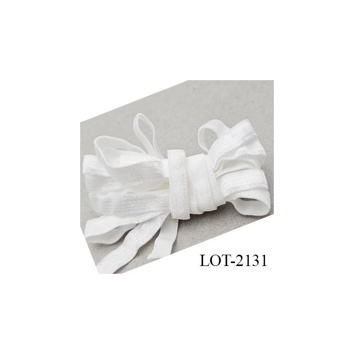 Le lot DE 10 mètres à 100 m d'élastique 17 mm bretelle et lingerie un coté doux haut  gamme couleur lagon  allongement +40%