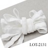 Le lot DE 10 mètres à 100 m d'élastique 17 mm bretelle et lingerie un coté doux haut gamme couleur lagon allongement +40%