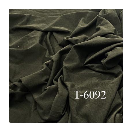 Tissu lingerie et sport autres lycra élasthanne couleur vert kaki largeur 145 cm 190 grs au m2 haut de gamme très doux