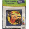 kit à broder HALLOWEEN SEG de Paris 20x20 cm Facile et sympa le canevas réf 9203