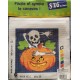 kit à broder HALLOWEEN SEG de Paris 20x20 cm Facile et sympa le canevas réf 9203 45E