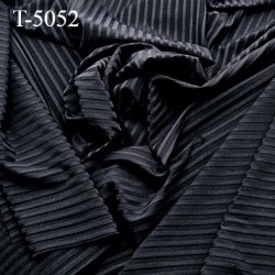 Tissu lingerie et bain fin haut de gamme lycra élasthanne couleur noir largeur 140 cm 250 grs au m2