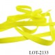 Le lot de 5 m à 100 m Elastique jaune fluo 10 mm spécial lingerie allongement + 100%