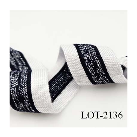 Bord-Côte 35 mm bord cote jersey maille synthétique couleur naturel marron et bronze clair prix à la pièce