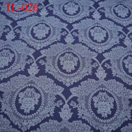 Tissu lycra spécial lingerie fin haut de gamme couleur bleu a motif largeur 160 cm poids au m2  120 grs prix pour 10 cm