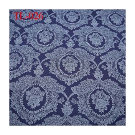 Tissu lycra spécial lingerie fin haut de gamme couleur bleu a motif largeur 160 cm poids au m2 120 grs prix pour 10 cm