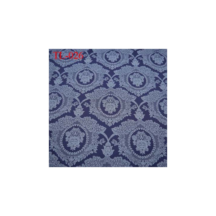 Tissu lycra spécial lingerie fin haut de gamme couleur bleu a motif largeur 160 cm poids au m2  120 grs prix pour 10 cm
