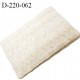 Dentelle fine 22 cm extensible couleur naturel très haut de gamme largeur 22 centimètres très belle prix au mètre
